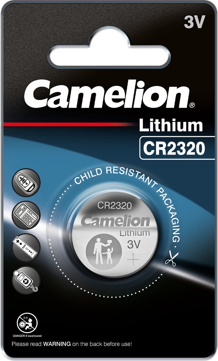 Camelion CR2430 Lithium Batterij – 3V – Knoopcel – 1 Stuk – Hoge Capaciteit & Betrouwbaarheid