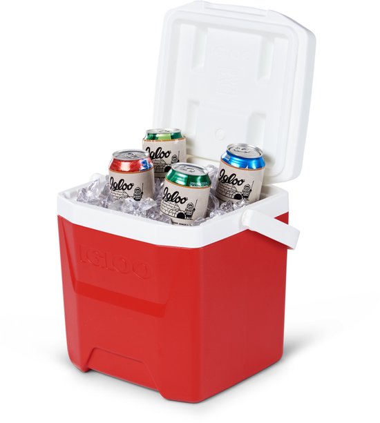 Igloo - Laguna 12 - passieve koelbox voor werk of camping - 11 liter - kleur rood van Merkloos — afbeelding 5