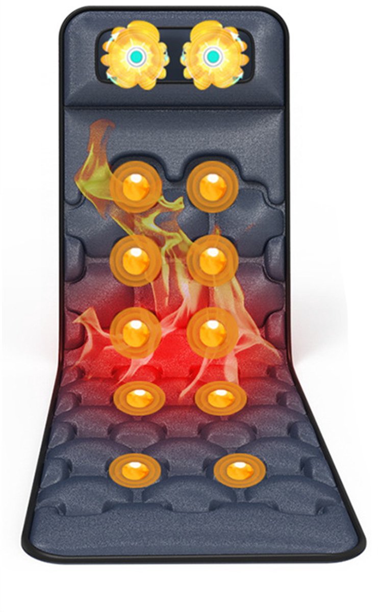 Shiatsu Volledige lichaamsmassagemat met warmte