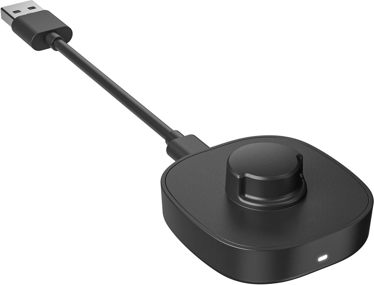 Smart Ring Oplader - Ring Dock - Snel Laden - Inclusief USB-C Kabel - 8.6 x 8.5 x 3.7 cm