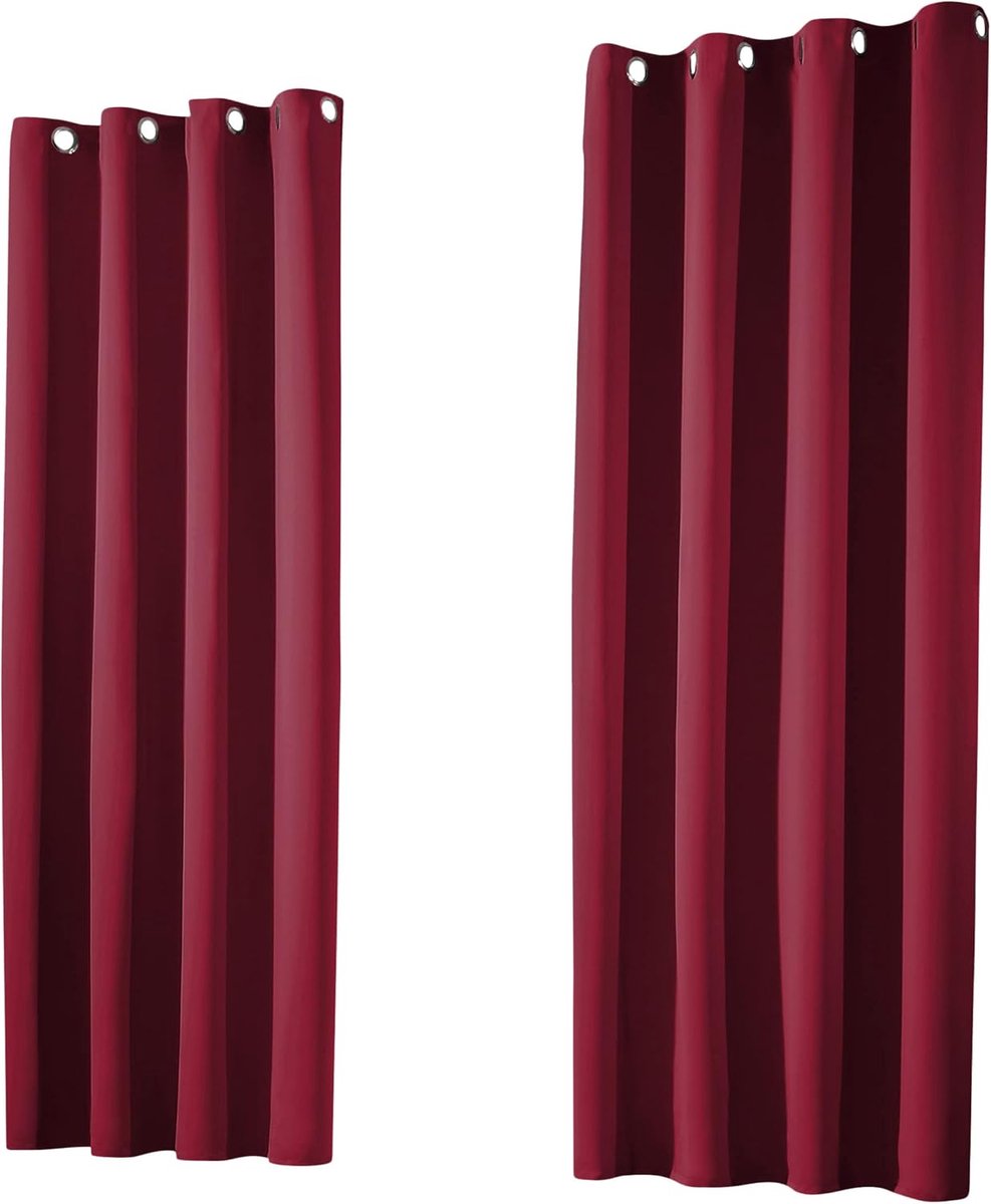 Verduisterende Gordijnen - Isolerende Raambekleding - Slaapkamer Privacy - 3-laags Weefsel