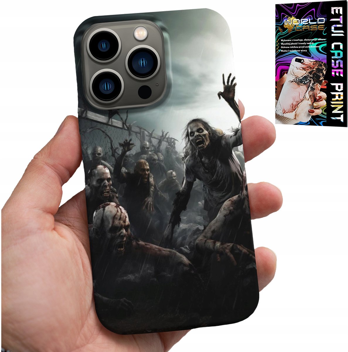 HOESJE VOOR IPHONE 15 PRO - ZOMBIES ZOMBIES THE WALKING DEAD