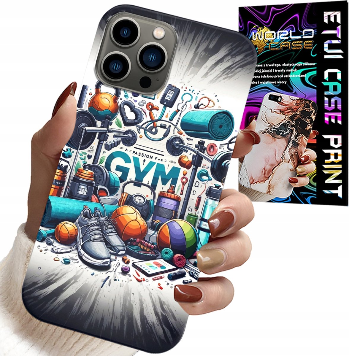 HOESJE VOOR IPHONE 11 PRO MAX - SPORTHOESJE VOOR DE GYM + GLAS