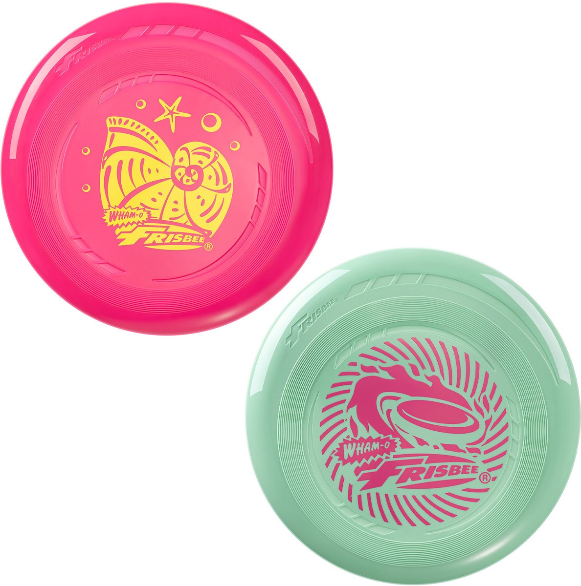 FRISBEE Go Lichte Kleurrijke Frisbee Set 22,86 cm - 70g - 2 stuks