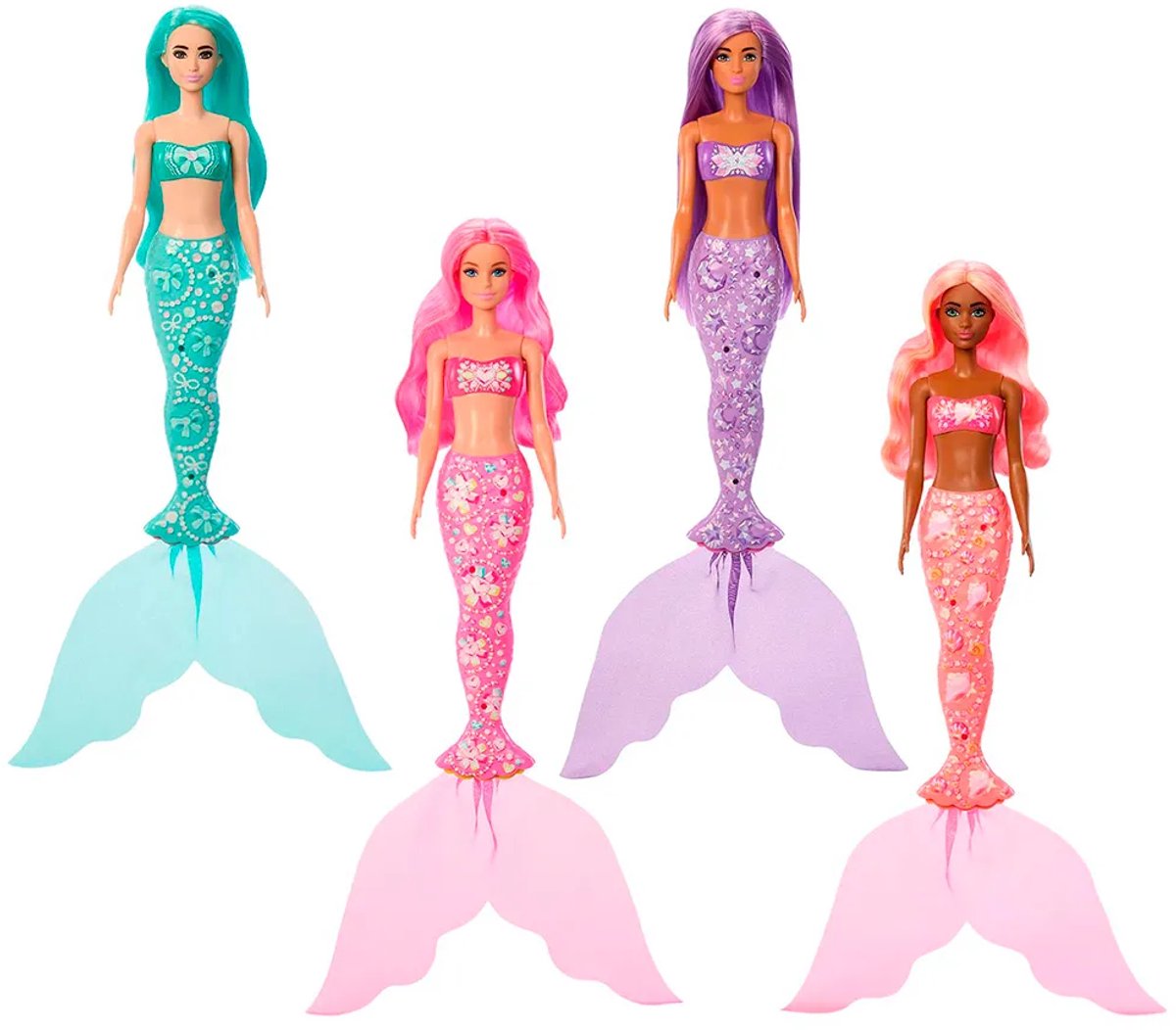 Barbie Color Reveal Zeemeerminserie - Pop en Accessoires met 6 Verrassingen — afbeelding 13