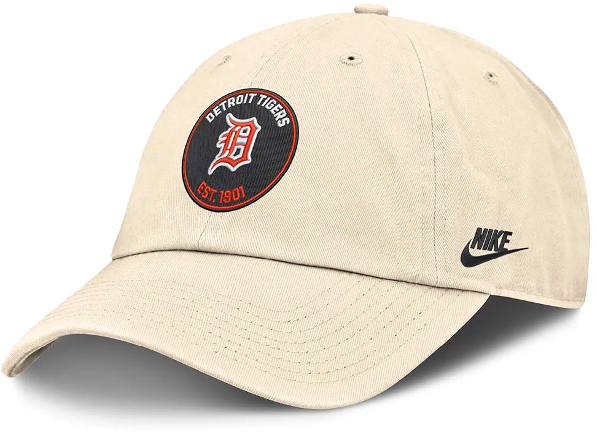 Nike Mlb Club Unstructured Detroit Tigers Pet M-L Natural