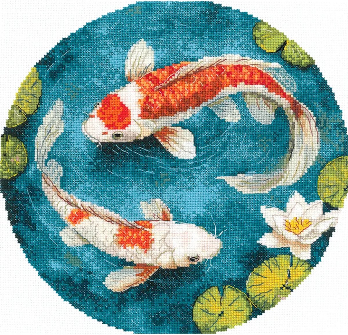 Borduurpakket Carps - Karpers - Andriana - C-71