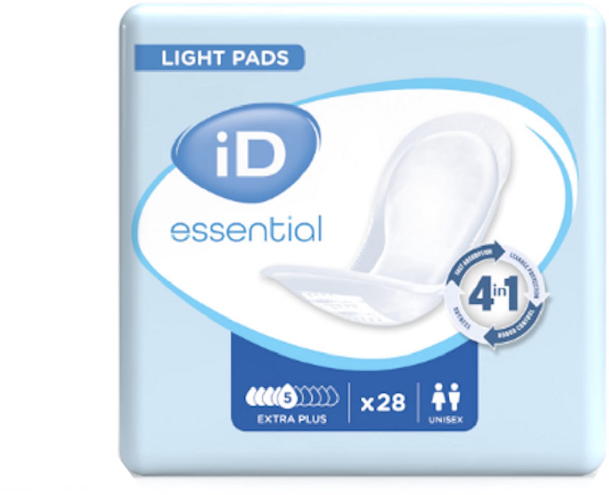 iD Essential Light Pads Extra Plus - 1 pak van 28 stuks