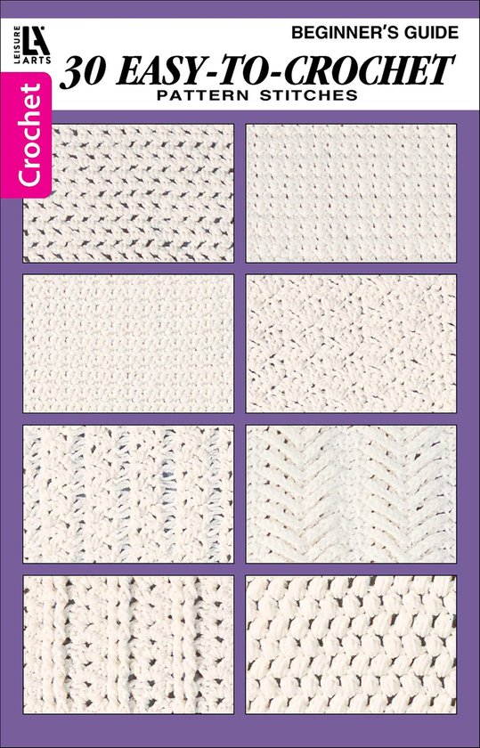 30 Easy-To-Crochet Stitches - cover