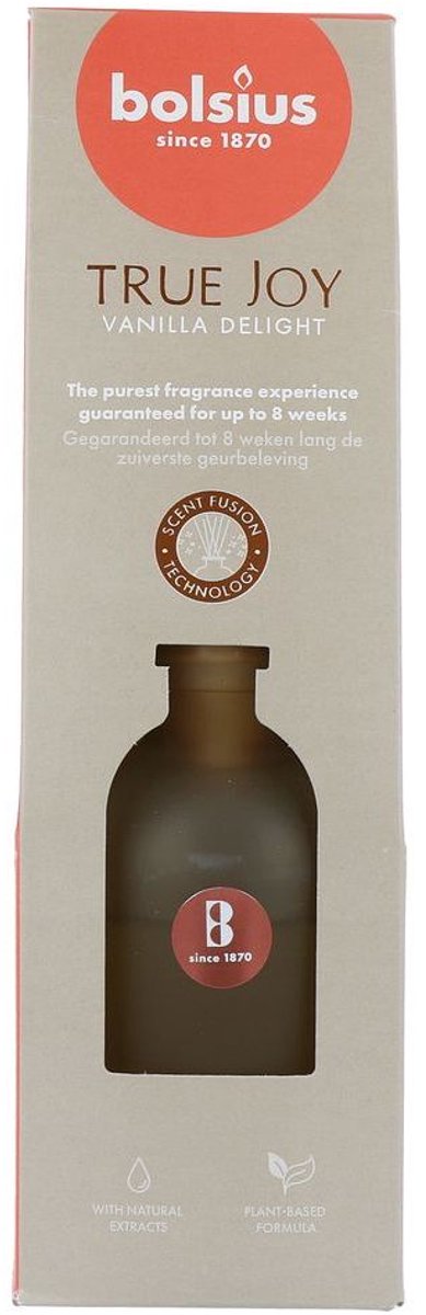 Geurstokjes True Joy - Vanilla Delight - 80 ml | Wit van Bolsius — cadeau in Wonen & Interieur - foto 5