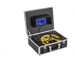 Lifero Riool Inspectie Camera - Industriële Endoscoop - Loodgieters Camera - 20Meter -Video Camera DVR Opname - IP68 - 6 uur ACCU