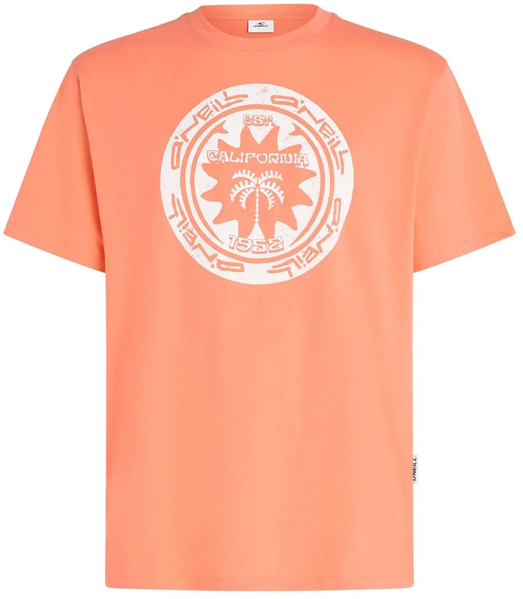O´neill Musthave Graphic T-shirt Met Korte Mouwen XS Man Funky Peach
