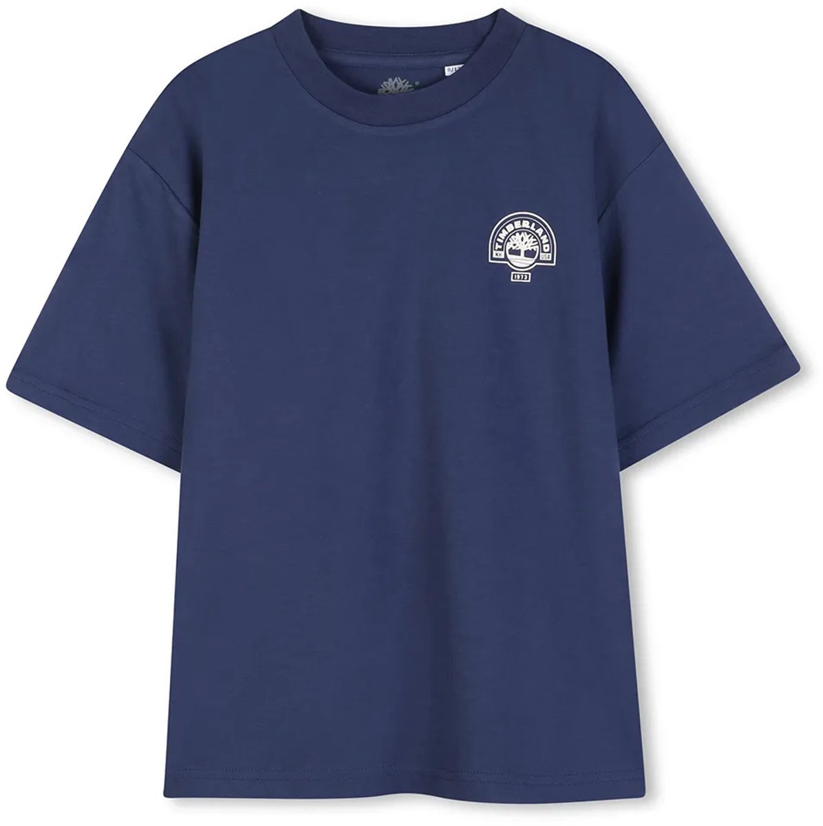 Timberland T60793 T-shirt Met Korte Mouwen 16 Years Jongen Blauw