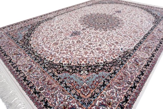 SusaStyle Perzisch Vloerkleed – Shahkar Cream – Tapijt 200 x 300 cm