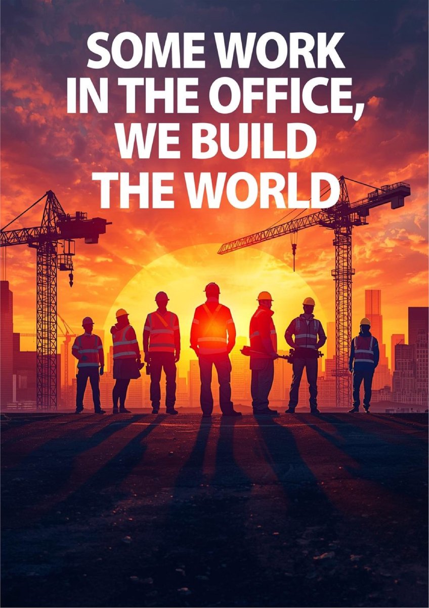 Huurdies - Poster - We build the world - A2