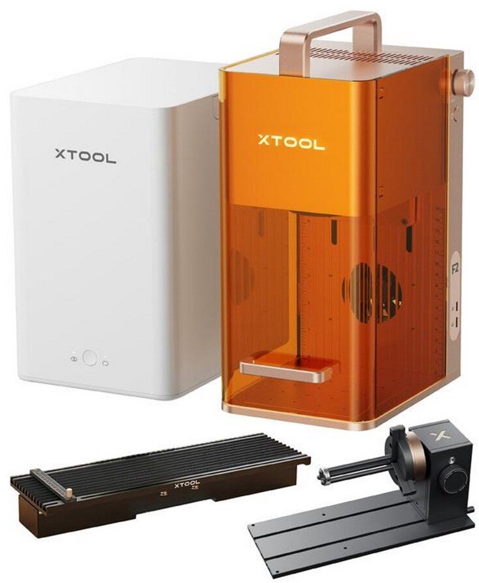 Laser engraving machine 2-in-1 xTool F2 - Deluxe set