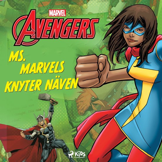 Avengers - Ms Marvel knyter näven - cover