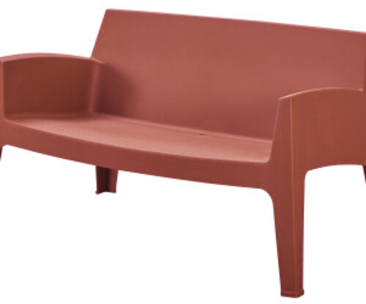 Leitmotiv - Lounge Fauteuil Recreo - Rood - 66,5x62x74 cm
