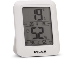MAKA Digitale Hygrometer - Thermometer binnen - Luchtvochtigheidsmeter