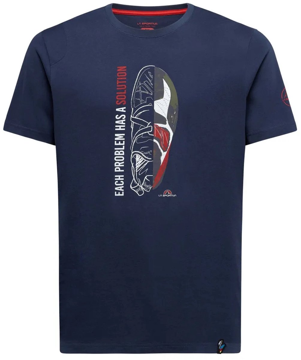 La Sportiva Solution T-shirt Met Korte Mouwen Man Rood