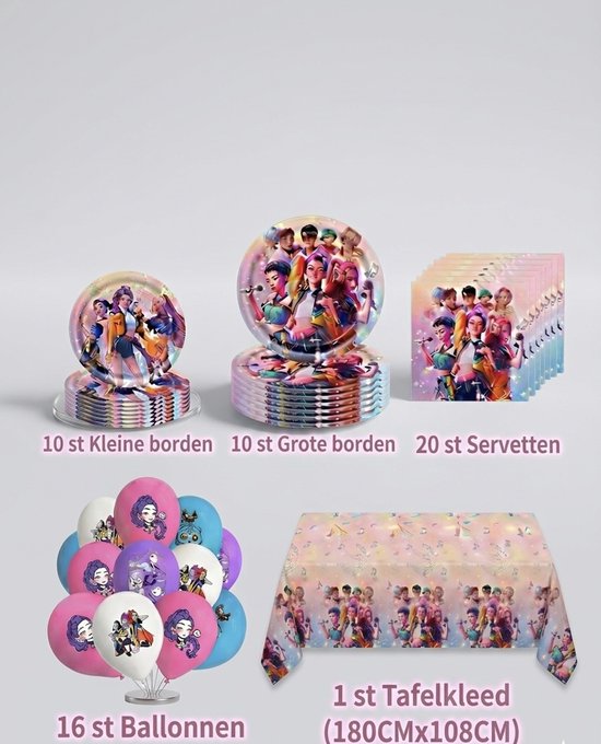 8 Stuks Honingraat Tafeldecoraties – K-pop Thema – Dubbelzijdig – 3D Effect – Eenvoudig Te Monteren – Voor Verjaardagsfeestjes En Themafeesten