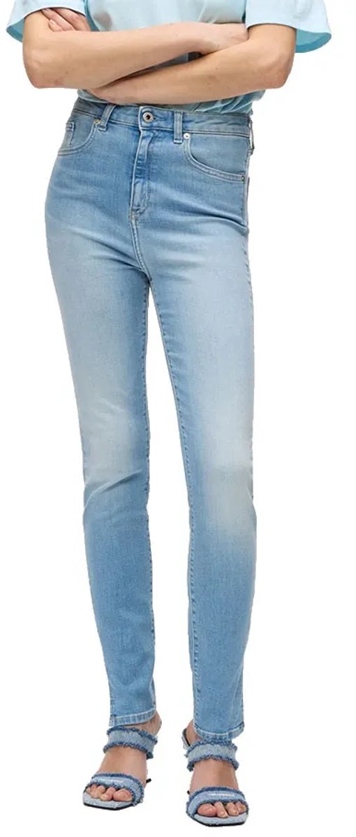 Karl Lagerfeld Jeans B2w10079 Skinny Fit Hoogzittende Jeans Blauw 28 / 30 Vrouw