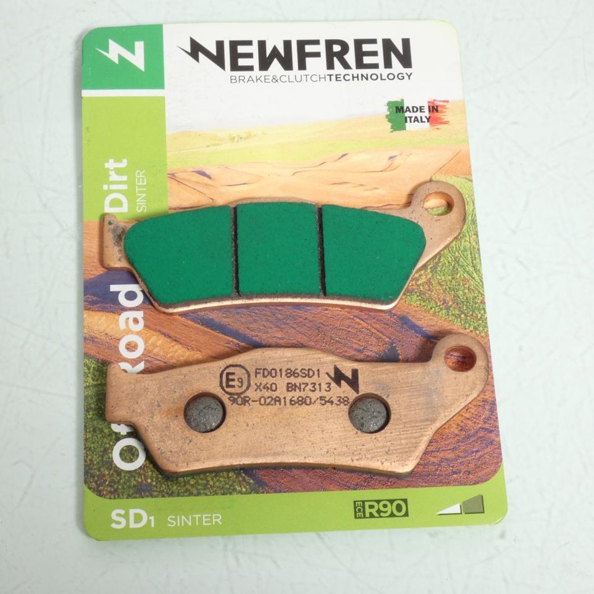 Plaquette de frein Newfren pour Moto Ducati 695 Monster 2007 à 2008 FD0186SD Neuf