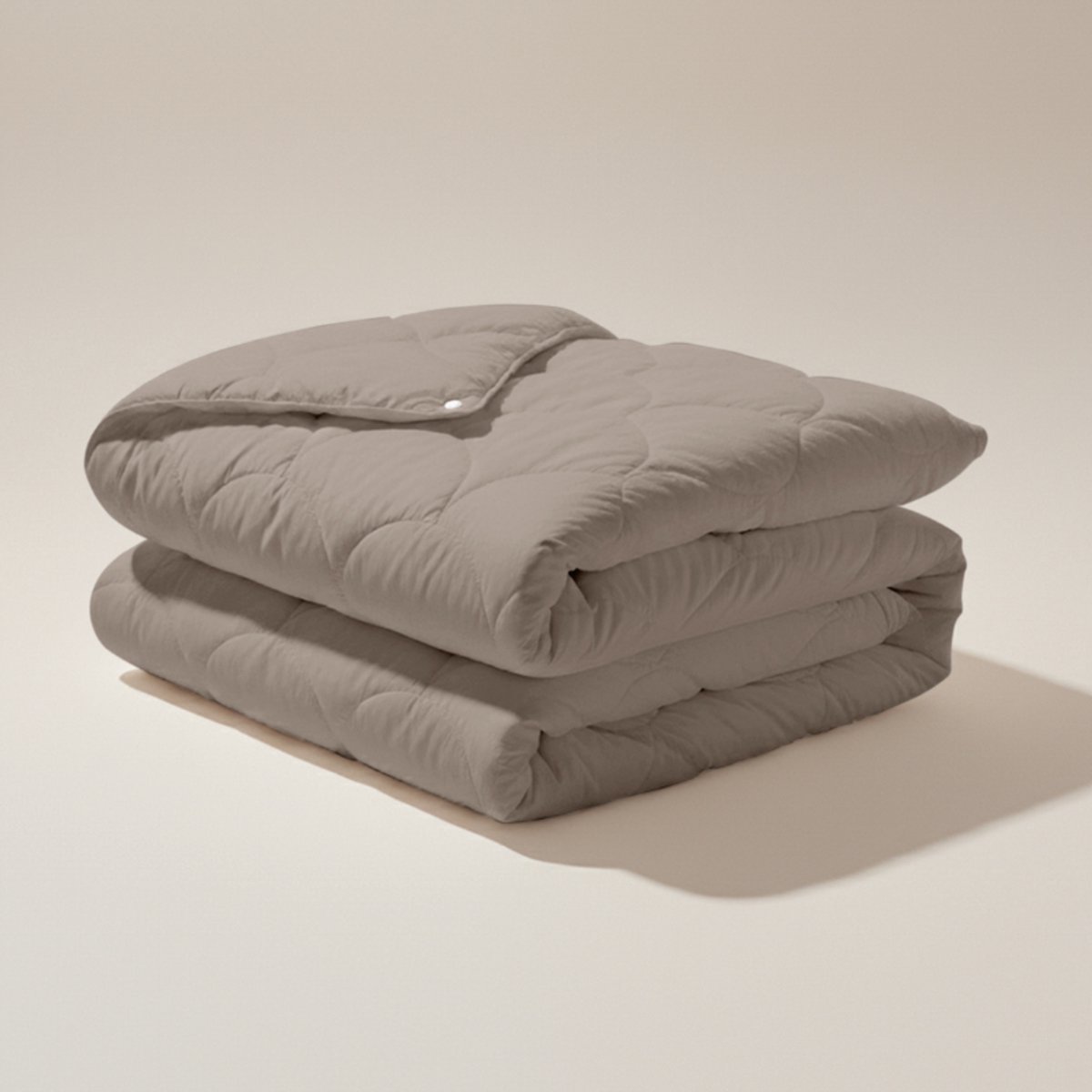 Dekbed-Discounter - Zydante 4-Seizoenen Dekbed Zonder Overtrek 240 x 200 cm - Wasbaar dekbed - Wasbaar op 40 graden - Anti-allergisch - Taupe
