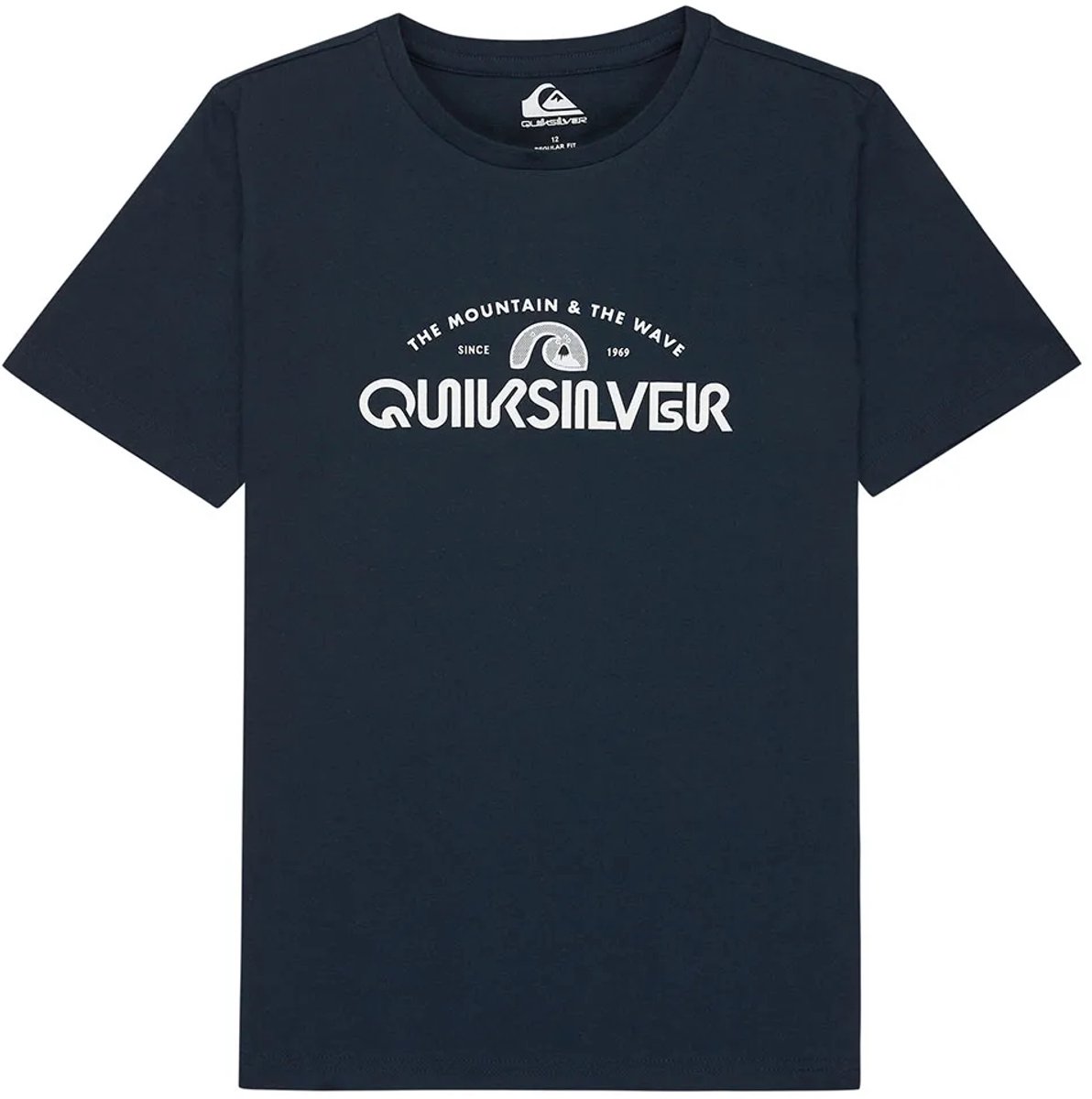 Quiksilver Ev Corpo Classic T-shirt Met Korte Mouwen 16 Years Jongen Blauw