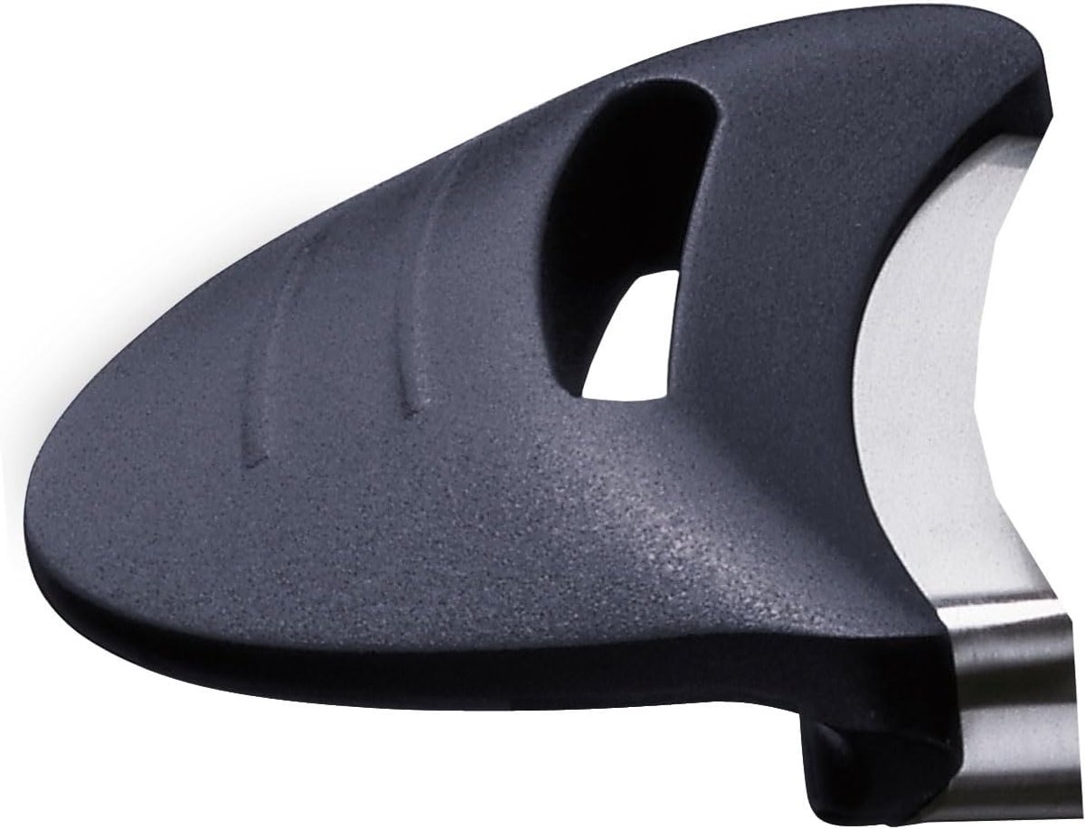 Zijhandgreep - Reservehandgreep - Kookgerei - Roestvrij staal - 16 cm - Zwart