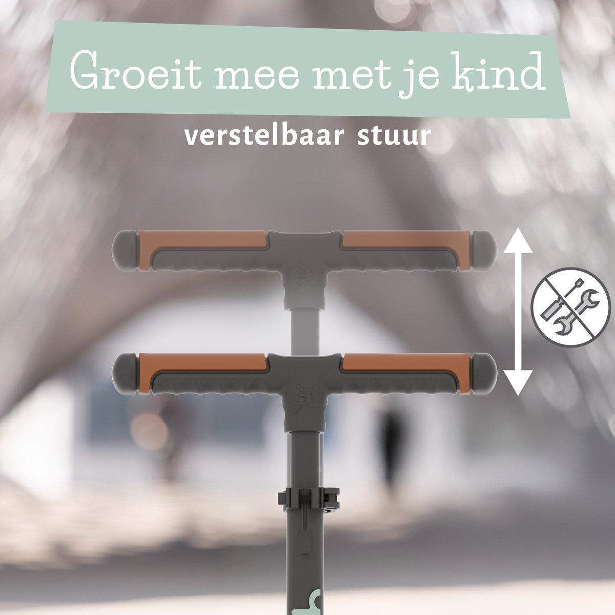 Chillafish Kinderstep jongen en meisje vanaf 5 jaar met voetrem - Licht Groen - Step met verstelbaar stuur - Opvouwbaar en lichtgewicht met ABEC-5 wielen - Model Flexxi — afbeelding 5
