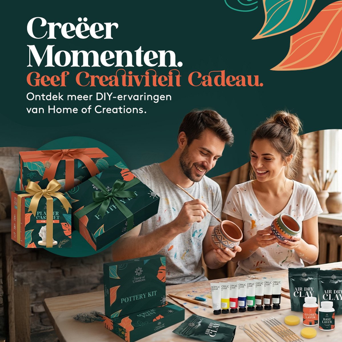 Home of Creations Epoxy Sieraden Maken - Oorbellen & Sleutelhangers - Resin Art Starterkit - Moederdag Cadeau — afbeelding 6