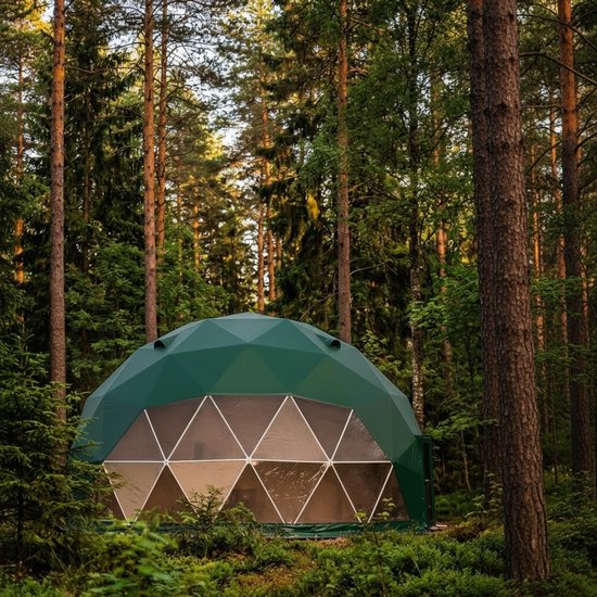 Glamping DOME/ GLOBE - 8 meter - Groen — afbeelding 4