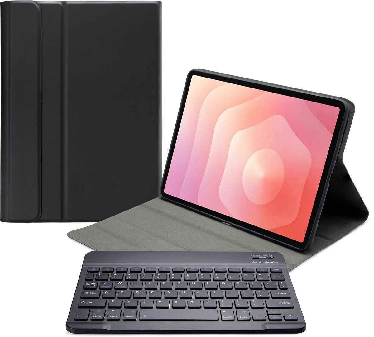 Mobilize Tablethoes geschikt voor Samsung Galaxy Tab S11 Hoes | Mobilize Detachable Bluetooth - Zwart
