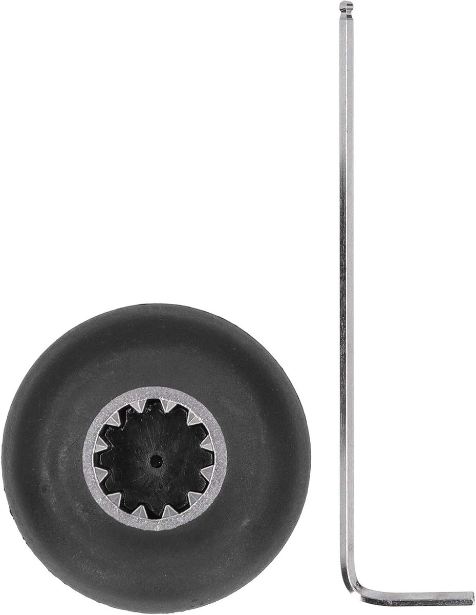 Blender Aandrijfbus Reserveonderdeel Keukenapparaat Apparaat Reparatie Inclusief Montage Sleutel 4.3x4.3x2.7cm Roestvrij Staal