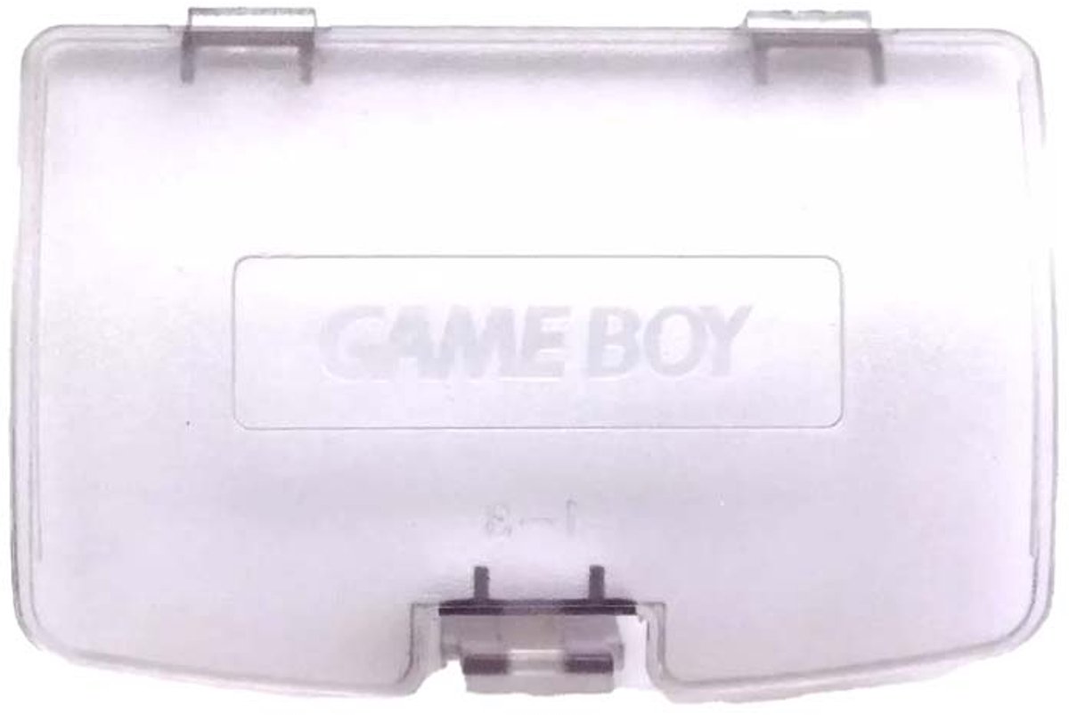 Batterijklepje voor Nintendo Game Boy Color – Doorzichtig Paars