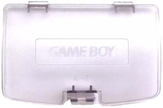 Batterijklepje voor Nintendo Game Boy Color – Doorzichtig Paars