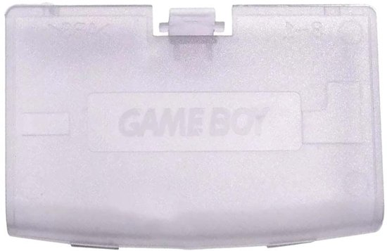 Batterijklepje voor Nintendo Game Boy Advance – Doorzichtig Paars