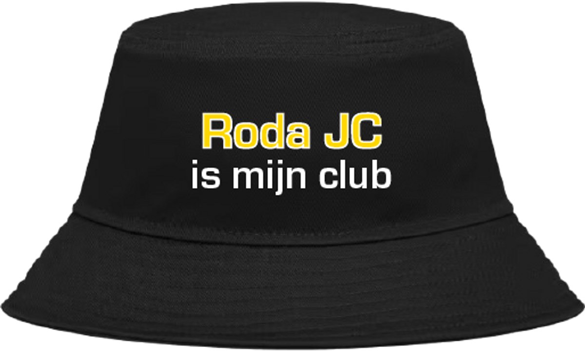 Buckethoed met tekst: Roda JC is mijn club.