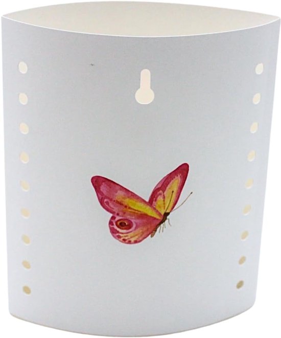 Poëzielicht Nachtlampje - Sfeerlicht Timer - Kinderkamer Decoratie - Werkt op Batterijen - 13x5x16 cm - Begin de dag — afbeelding 4