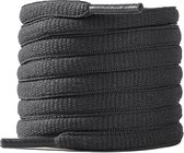 The Kicks Don Ovale Veters Zwart - 140cm - 6mm