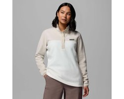 Columbia Benton Springs™ Ii Snap Fleece Met Halve Rits Beige,Wit XL Vrouw