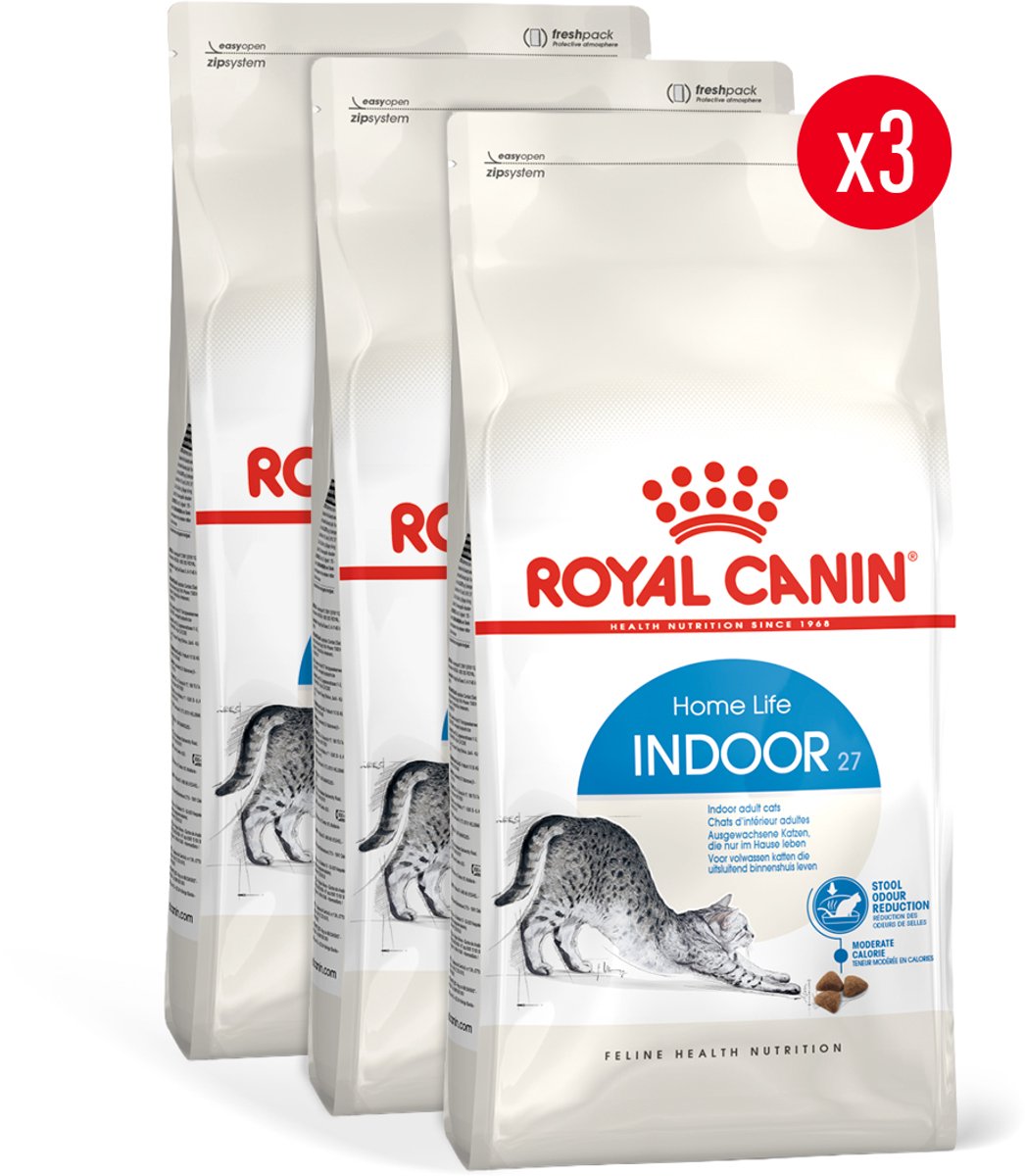 Royal Canin Royal Canin Indoor 27 - 3 x 2 kg