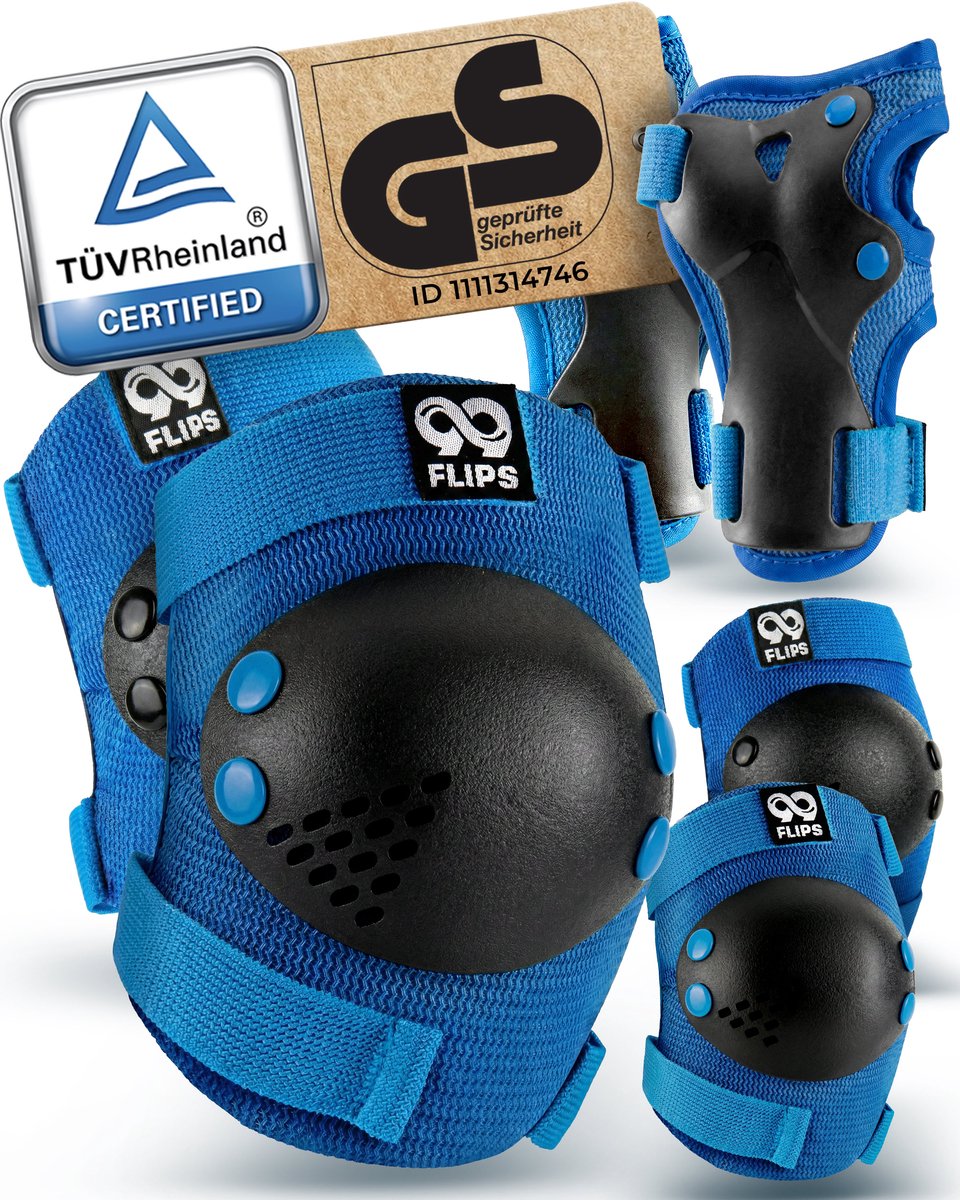 Skate Kniebeschermer Set - Bescherming Kinderen Knee en Elbow Bescherming - Skaten Protection Beschermset