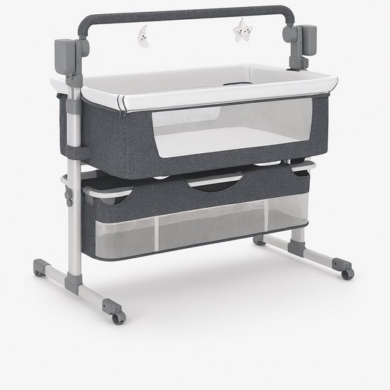 Schommelslaapbed met afstandsbediening en muziek