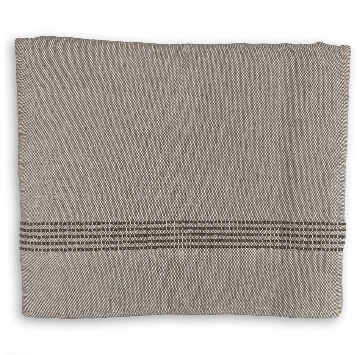 Lantara Tafellaken Marron - 150x300cm - Recycled katoen - XL