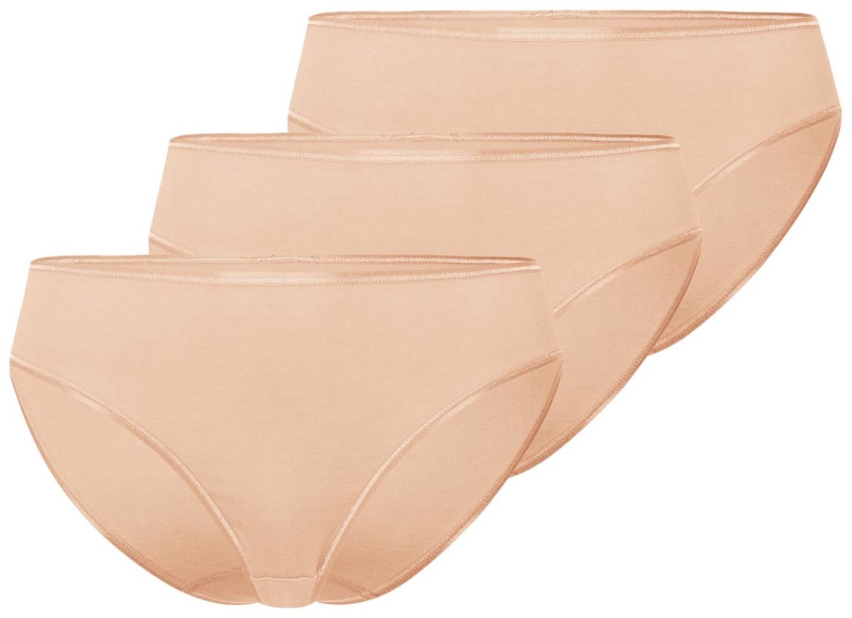 Hanro Dames midi slip 3 pack Cotton Seamless
