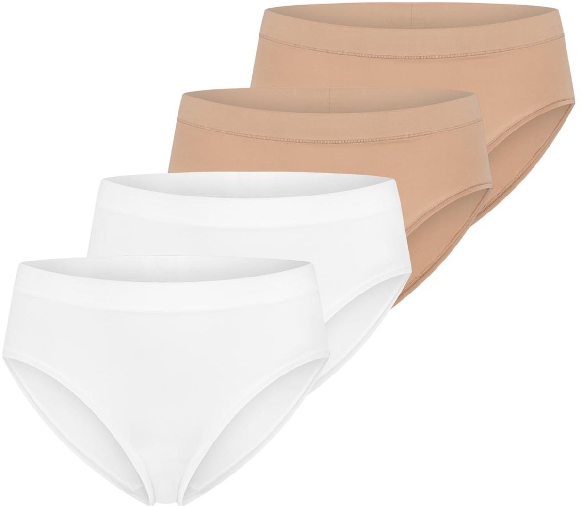 Schiesser Dames midi slip 4 pack Unique Micro