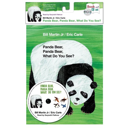 My First Reader Panda Bear, Panda Bear, What Do You See? - cover