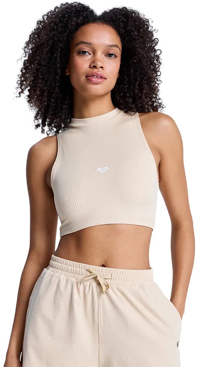 Roxy Rise & Vibe Top Zonder Mouwen S Vrouw Pebble